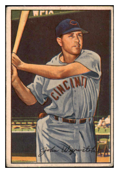 1952 Bowman Baseball #042 Johnny Wyrostek Reds VG-EX 488611