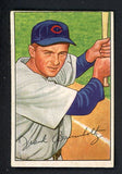 1952 Bowman Baseball #195 Frank Baumholtz Cubs VG-EX 488617