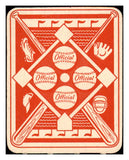 1951 Topps Red Backs #012 Jim Hegan Indians EX-MT 488629