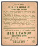 1933 Goudey #096 Willis Hudlin Indians Fair 488726