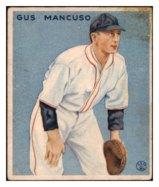 1933 Goudey #237 Gus Mancuso Giants VG 488825