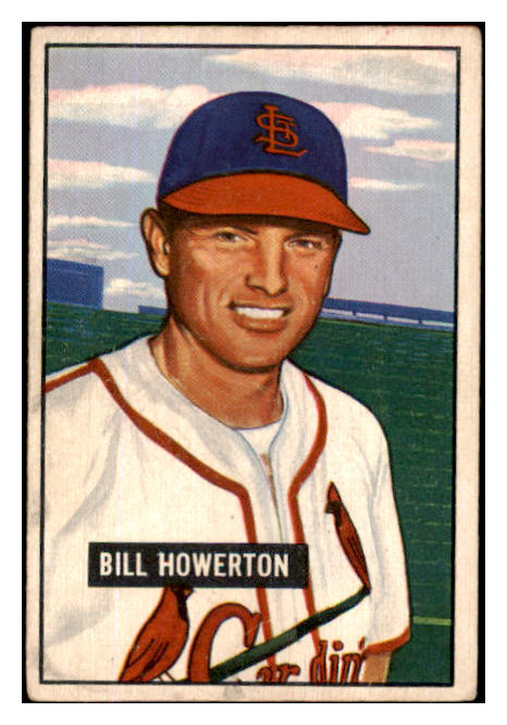 1951 Bowman Baseball #229 Bill Howerton Pirates VG 488838