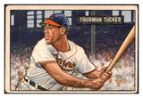 1951 Bowman Baseball #222 Thurman Tucker Indians FR-GD 488851