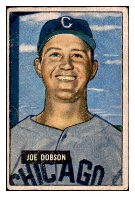 1951 Bowman Baseball #036 Joe Dobson White Sox FR-GD 488857