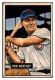 1951 Bowman Baseball #070 Ron Northey Cubs VG 488901