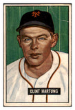 1951 Bowman Baseball #234 Clint Hartung Giants VG 488906