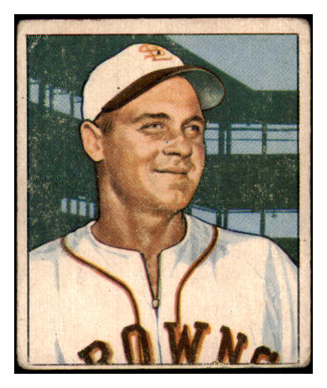 1950 Bowman Baseball #190 Ken Wood Browns VG No Copyright 488937