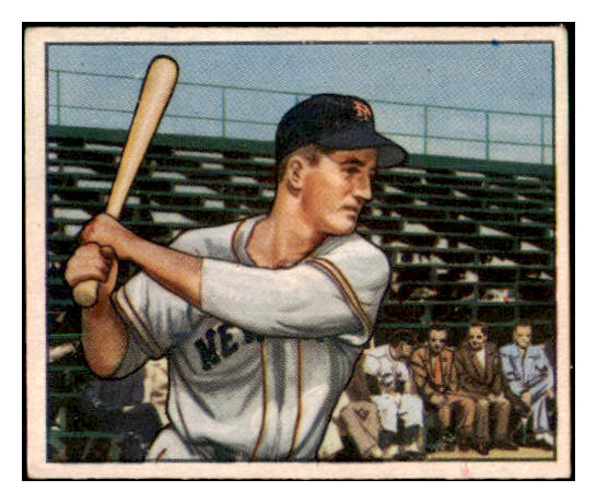 1950 Bowman Baseball #221 Don Mueller Giants EX-MT No Copyright 488963