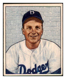 1950 Bowman Baseball #222 Bobby Morgan Dodgers VG-EX No Copyright 488964