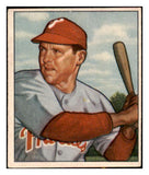 1950 Bowman Baseball #228 Bill Nicholson Phillies EX-MT No Copyright 488971