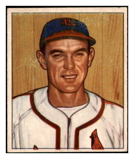 1950 Bowman Baseball #238 Nippy Jones Cardinals VG No Copyright 488981