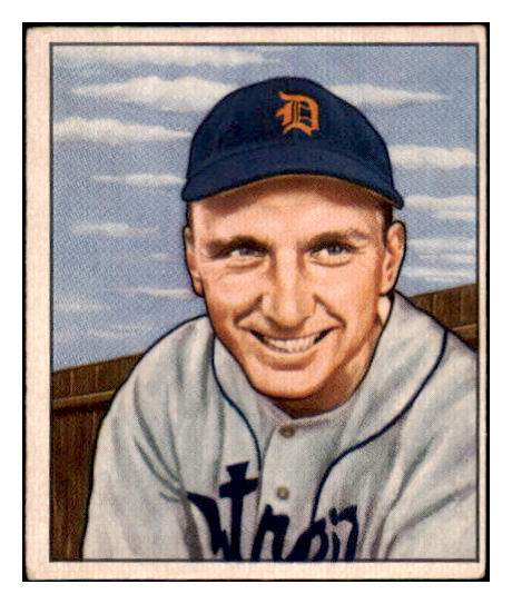 1950 Bowman Baseball #242 Dick Kryhoski Tigers EX No Copyright 488985