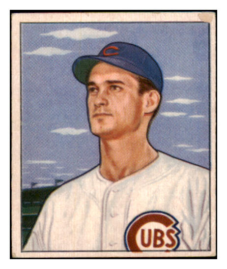 1950 Bowman Baseball #231 Preston Ward Cubs VG-EX Copyright 489025