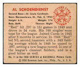 1950 Bowman Baseball #071 Red Schoendienst Cardinals VG-EX 489026