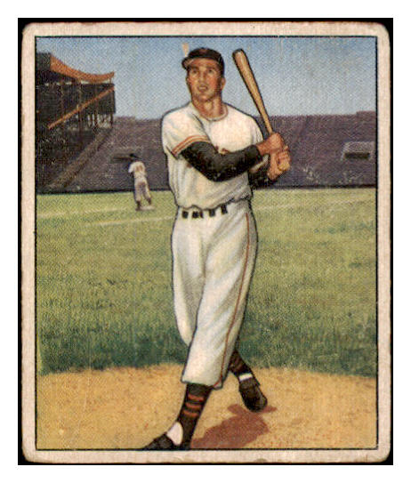 1950 Bowman Baseball #028 Bobby Thomson Giants VG 489029