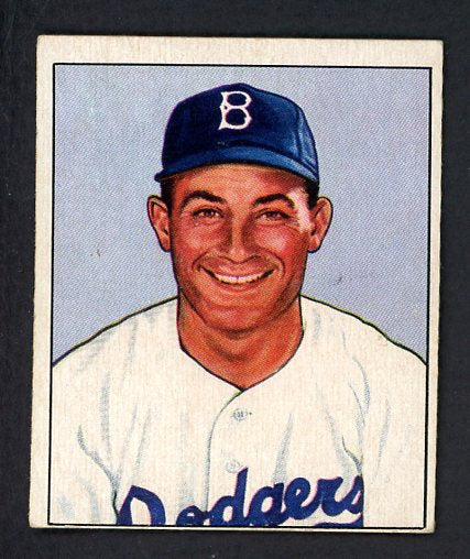 1950 Bowman Baseball #058 Carl Furillo Dodgers VG-EX 489030