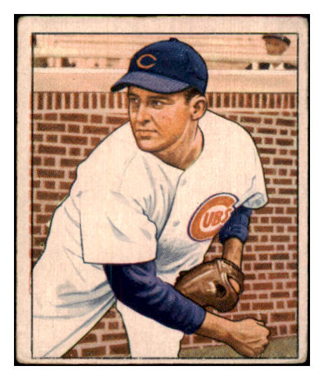 1950 Bowman Baseball #196 Doyle Lade Cubs GD-VG Copyright 489058