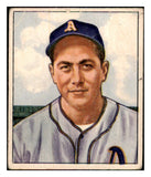 1950 Bowman Baseball #213 Carl Scheib A's GD-VG Copyright 489060