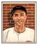 1950 Bowman Baseball #197 Johnny Wyrostek Reds EX-MT Copyright 489064