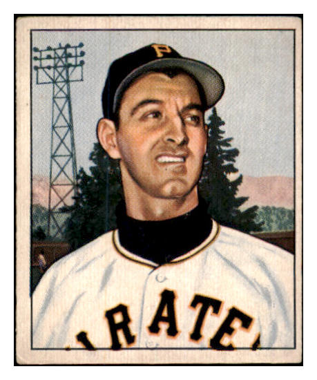 1950 Bowman Baseball #201 Pete Castiglione Pirates EX-MT Copyright 489068