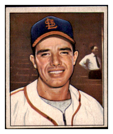 1950 Bowman Baseball #208 Jim Hearn Cardinals EX-MT Copyright 489072