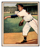 1950 Bowman Baseball #182 Sam Zoldak Indians EX Copyright 489081