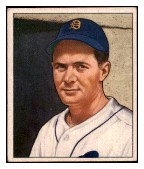 1950 Bowman Baseball #241 Neil Berry Tigers EX Copyright 489087