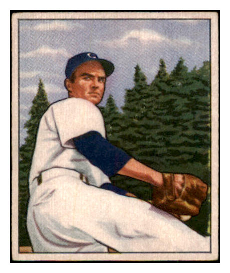 1950 Bowman Baseball #236 Bob Cain White Sox EX+/EX-MT Copyright 489093