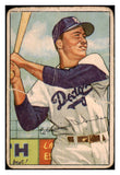 1952 Bowman Baseball #116 Duke Snider Dodgers Poor 489096