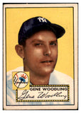 1952 Topps Baseball #099 Gene Woodling Yankees VG 489103