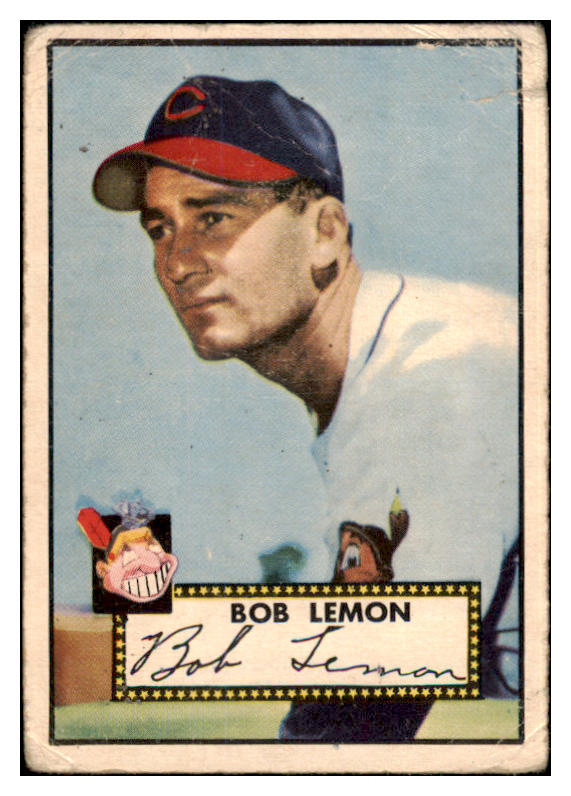 1952 Topps Baseball #268 Bob Lemon Indians PR-FR 489108