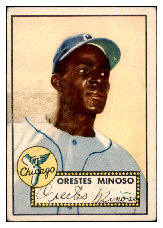 1952 Topps Baseball #195 Minnie Minoso White Sox GD-VG 489130