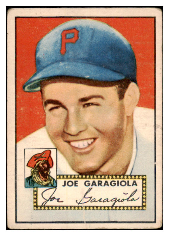 1952 Topps Baseball #227 Joe Garagiola Pirates GD-VG 489143