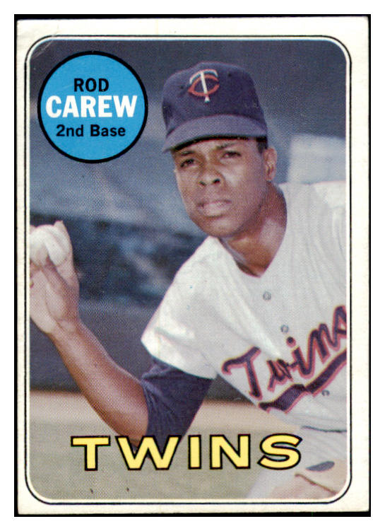 1969 Topps Baseball #510 Rod Carew Twins PR-FR 489193