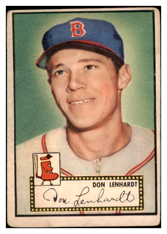 1952 Topps Baseball #004 Don Lenhardt Red Sox GD-VG Red 489235