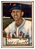 1952 Topps Baseball #030 Mel Parnell Red Sox Good Black 489267