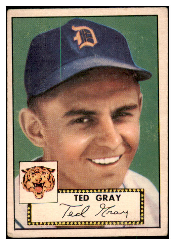 1952 Topps Baseball #086 Ted Gray Tigers GD-VG 489331