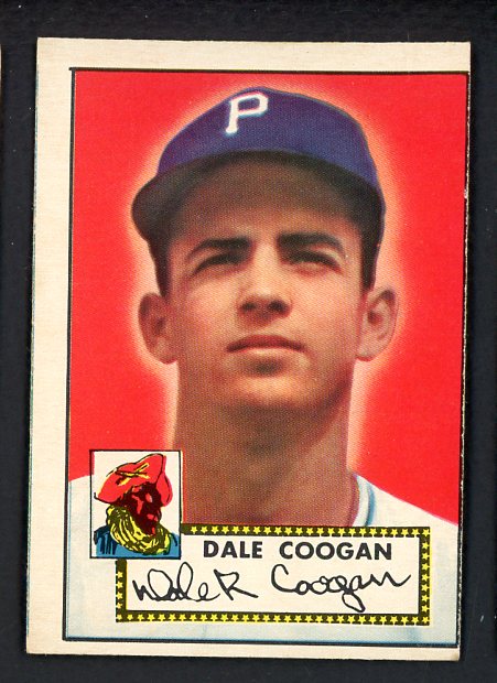 1952 Topps Baseball #087 Dale Coogan Pirates VG 489332