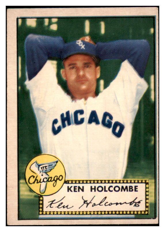 1952 Topps Baseball #095 Ken Holcombe White Sox VG-EX 489340