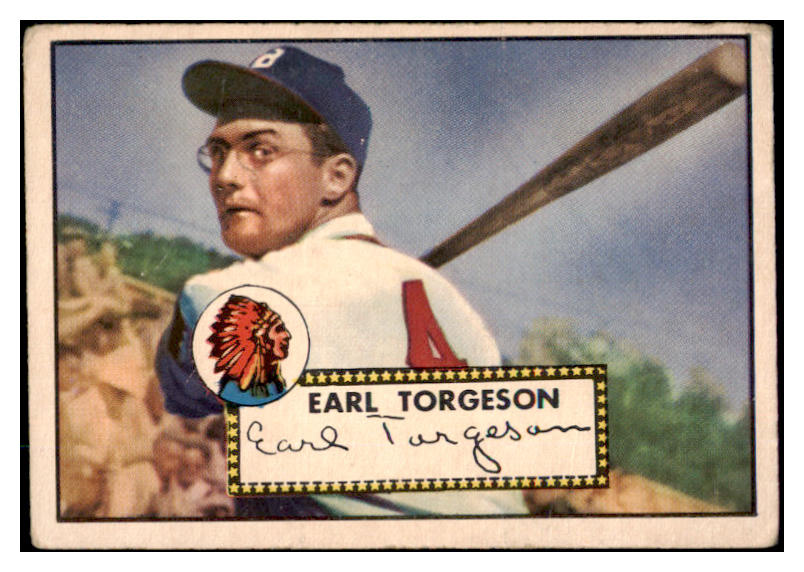 1952 Topps Baseball #097 Earl Torgeson Braves VG 489342