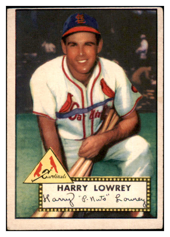 1952 Topps Baseball #111 Peanuts Lowrey Cardinals VG-EX 489355