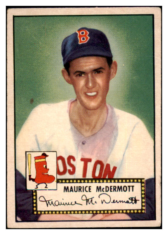 1952 Topps Baseball #119 Maurice McDermott Red Sox FR-GD 489363