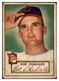 1952 Topps Baseball #120 Bob Chakales Indians Good 489364