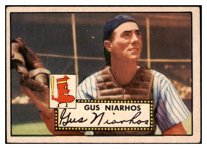 1952 Topps Baseball #121 Gus Niarhos Red Sox VG 489365