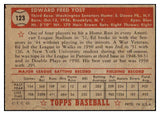 1952 Topps Baseball #123 Eddie Yost Senators GD-VG 489367