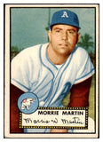 1952 Topps Baseball #131 Morrie Martin A's VG-EX 489374