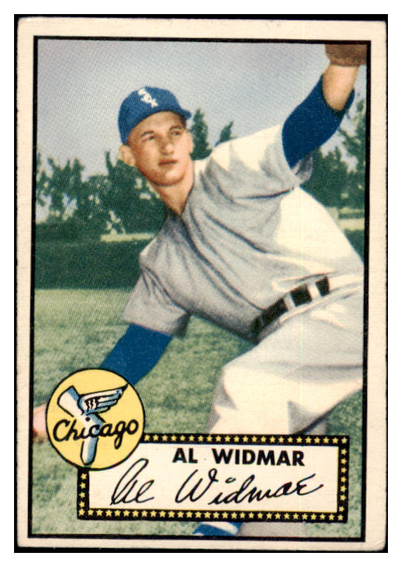 1952 Topps Baseball #133 Al Widmar White Sox GD-VG 489377