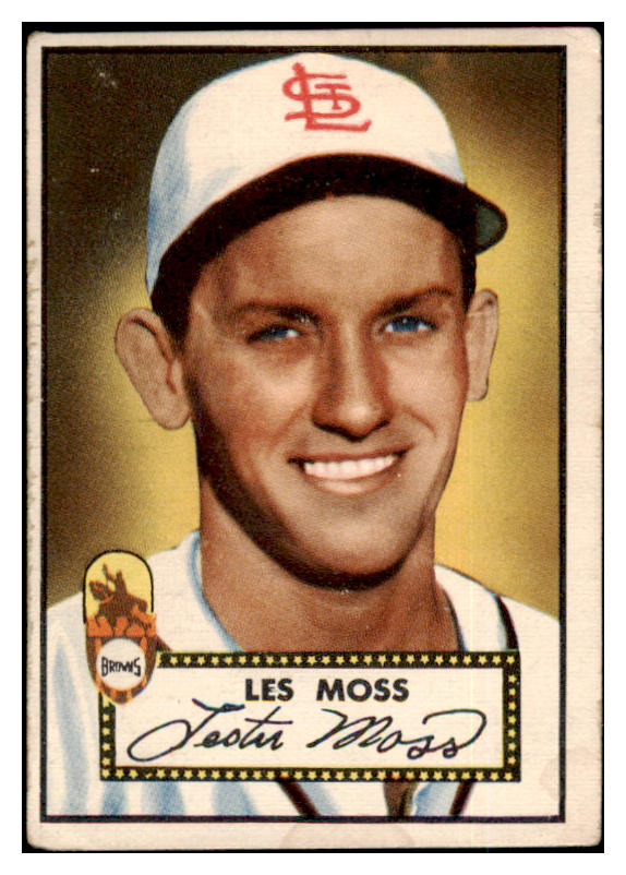 1952 Topps Baseball #143 Les Moss Browns VG 489388