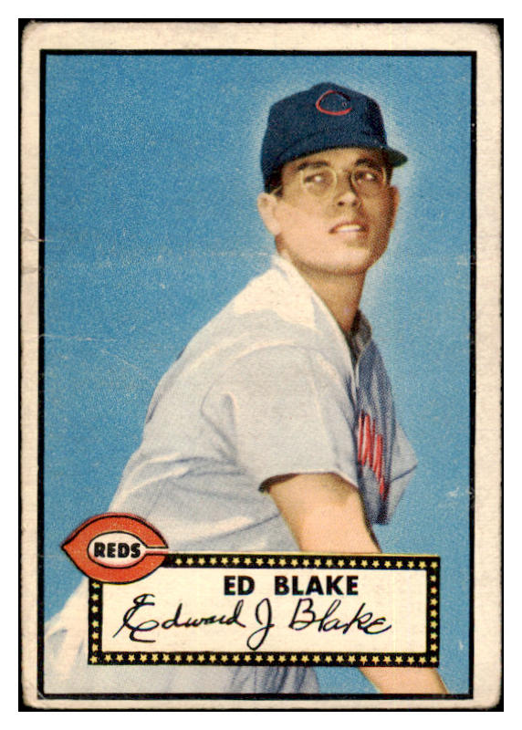 1952 Topps Baseball #144 Ed Blake Reds GD-VG 489389