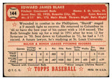 1952 Topps Baseball #144 Ed Blake Reds GD-VG 489389